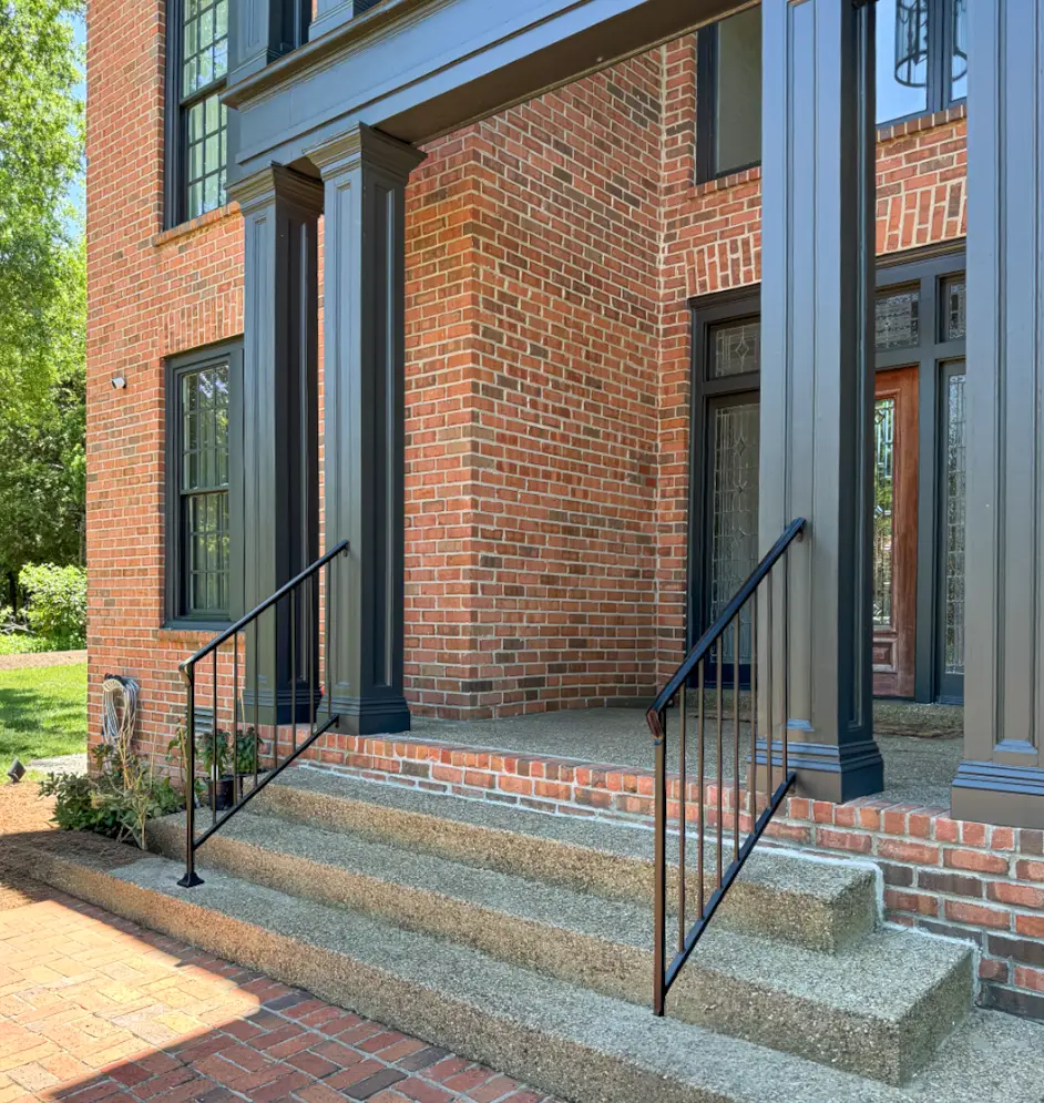 Fasci, Trim, Siding and Masonry renovation by Bridger Design + Build